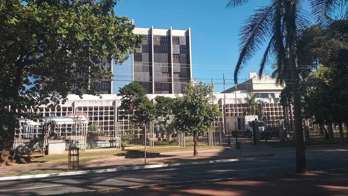 Sede do Tribunal de Justiça de Goiás, em Goiânia
