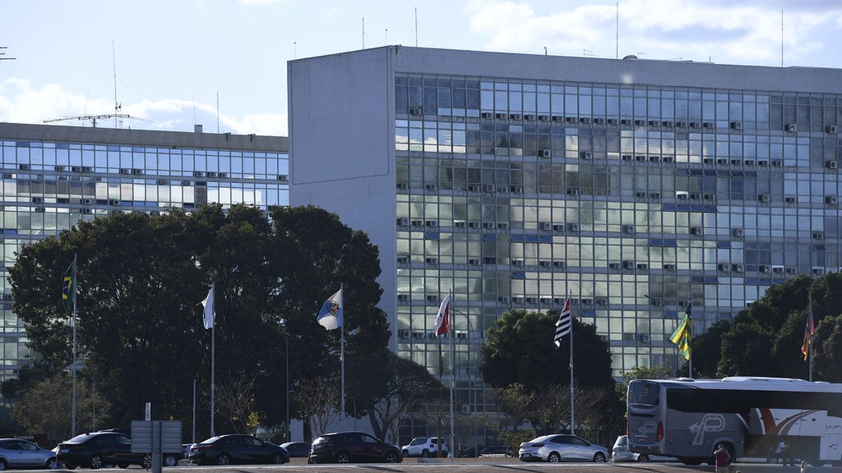 Prédios da Esplanada dos Ministérios, em Brasília